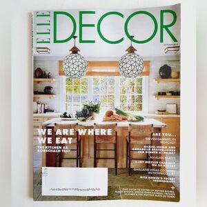Elle Decor Magazine October, 2025 - We Are Where We Eat